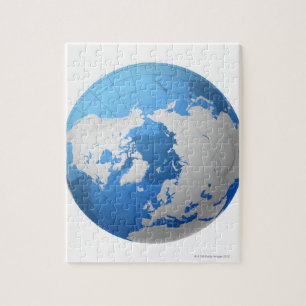 Puzzle Globo transparente