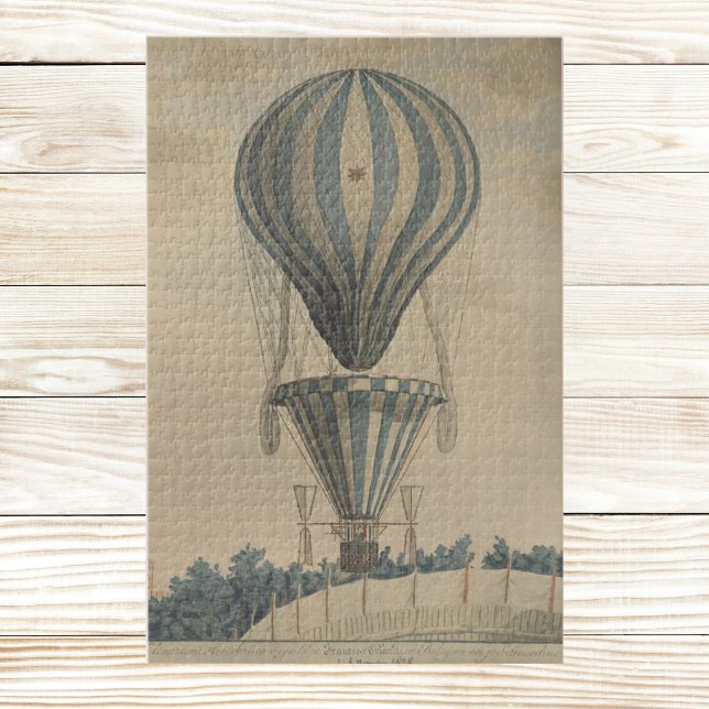 Puzzle Globo Vintage de aire caliente (Subido por el creador)