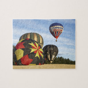 Puzzle Globos aerostáticos cerca de Wanaka, Isla Sur, Nue
