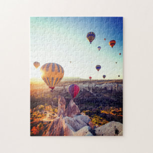 Puzzle Globos del aire caliente