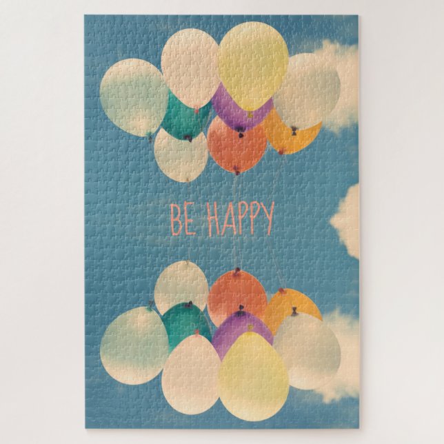 Puzzle Globos felices (Vertical)