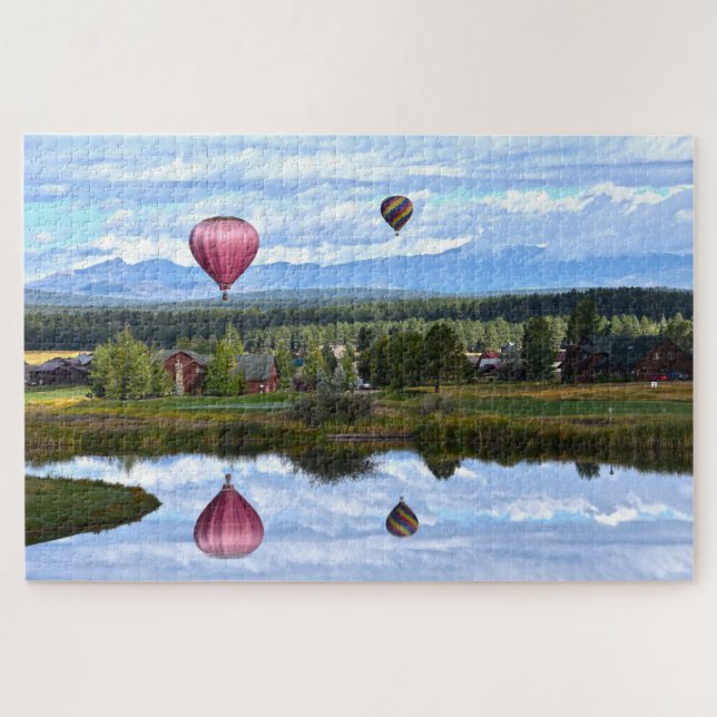 Puzzle Globos sobre el Campo de Golf Pagosa Springs, Colo (Horizontal)
