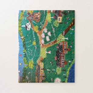 Puzzle Globos y cometas cada uno