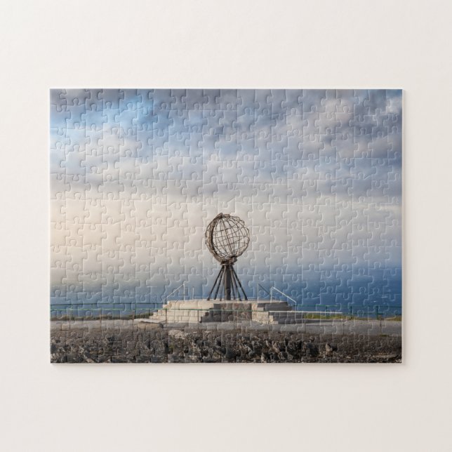 Puzzle Glóbulo North Cape de Noruega (Horizontal)