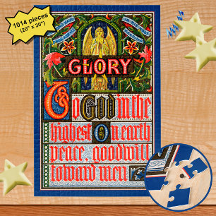Puzzle Gloria a Dios en lo más alto...