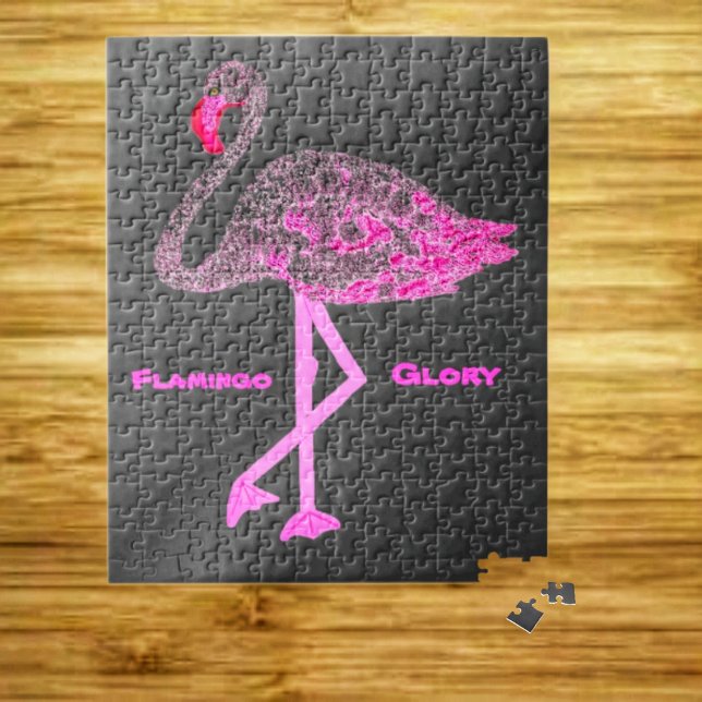 Puzzle Gloria de Flamingo (With this Flamingo Glory Jigsaw Puzzle design, it's puzzling to work with indeed!)