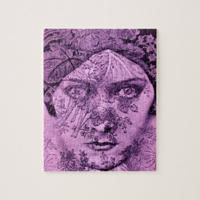 Puzzle Gloria Swanson, años 20 (Vertical)