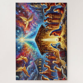 Puzzle Gloriosos Navidades de la escena de la Natividad m