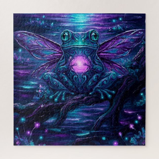 Puzzle GlowFrogFantasía (Vertical)