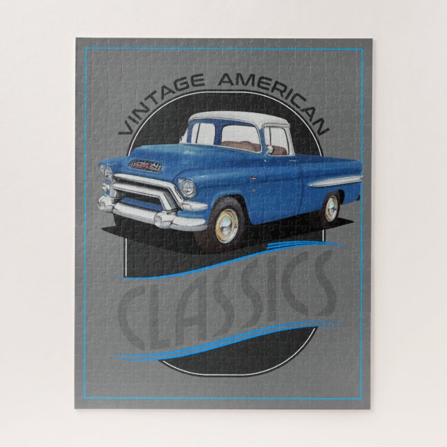 Puzzle GMC norteamericano vintage (Vertical)