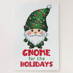 Puzzle Gnome Para Los Navidades Funny Y Adorable De Las V
