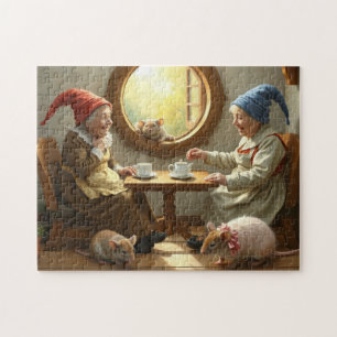 Puzzle Gnome Tea Fiesta