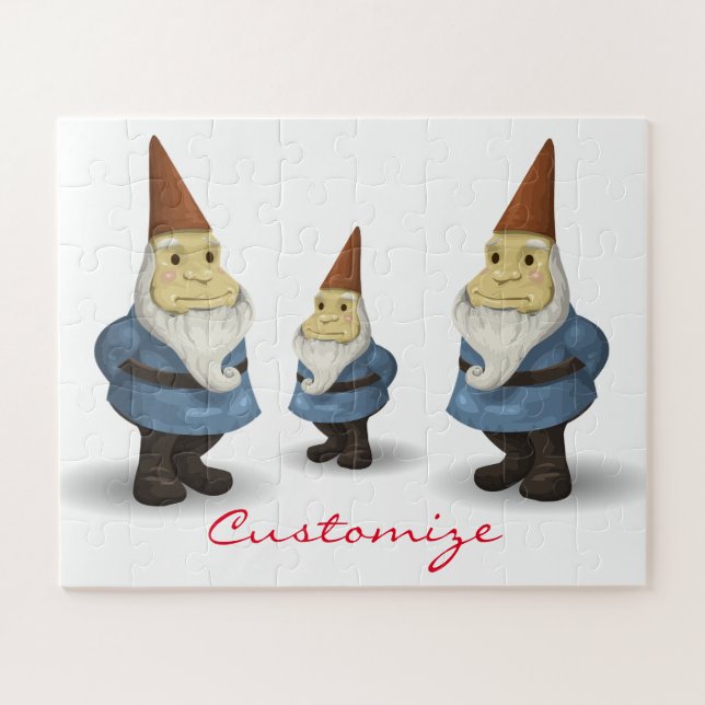 Puzzle Gnome Thunder_Cove de vacaciones de invierno (Horizontal)