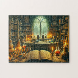 Puzzle Gnomes & Wizard's Study Guardians of Mystique
