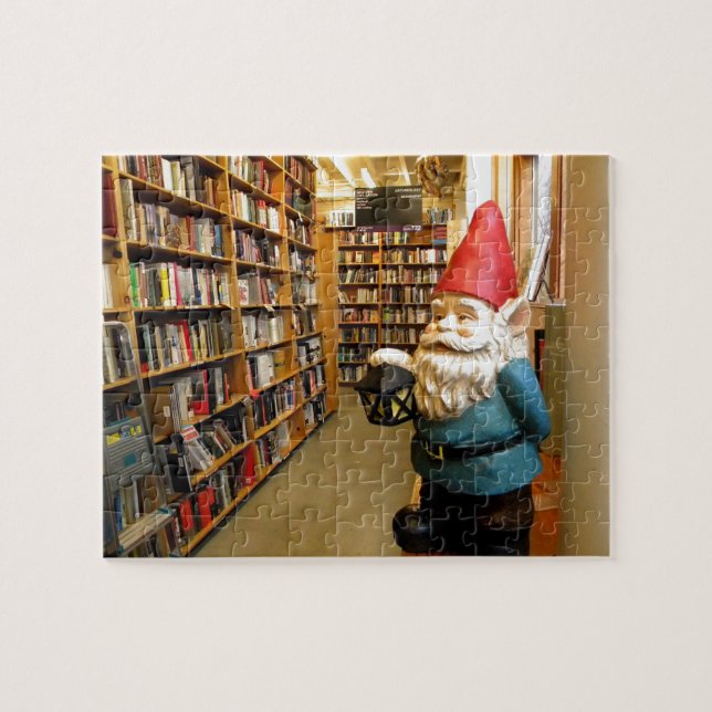 Puzzle Gnomo I de la biblioteca (Horizontal)