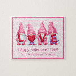 Puzzle Gnomos del Día de San Valentín