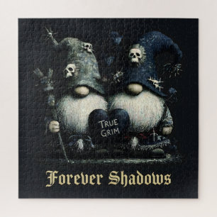 Puzzle Gnomos Góticos "True Grim" con "Forever Shadows"