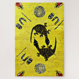 Puzzle Goanna and Honey Ants Bushtucker