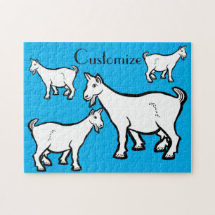 Puzzle Goat Animal Thunder_Cove