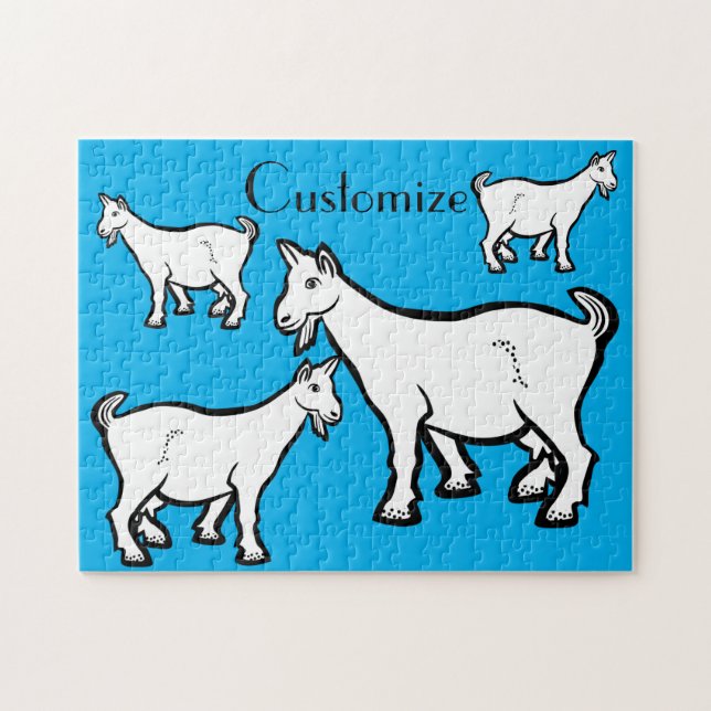 Puzzle Goat Animal Thunder_Cove (Horizontal)