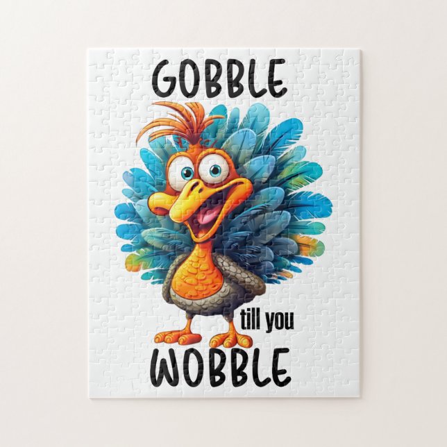 Puzzle Gobble hasta que tambaleas (Vertical)