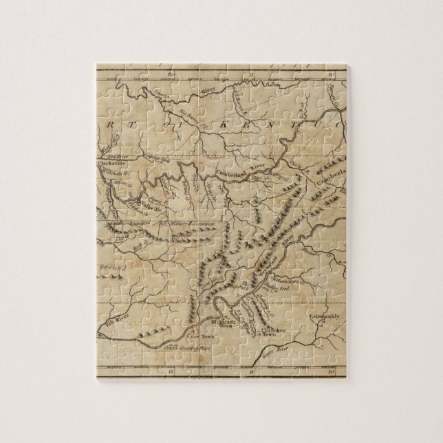 Puzzle Gobierno de Tennessee (Vertical)