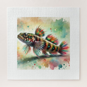Puzzle Goby Fish 190724AREF126 - Watercolor