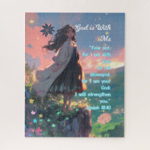 God is With Me - Christian Vintage Retro Anime