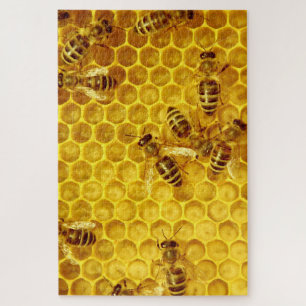 PUZZLE GOLDEN BEE HIVE