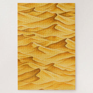 Puzzle Golden Desert Sand Dunes