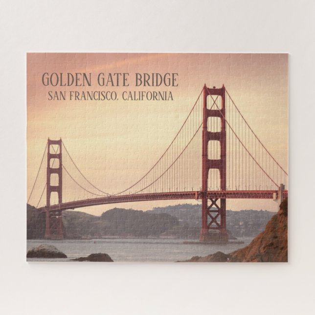 Puzzle Golden Gate Bridge San Francisco California FOTO (Horizontal)