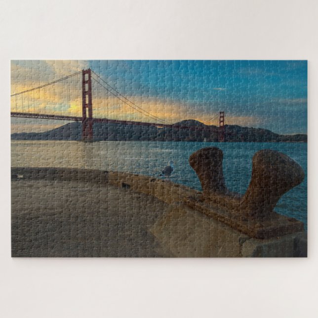 Puzzle Golden Gate Sunset (Horizontal)