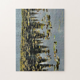 Puzzle Golden Lily Pads