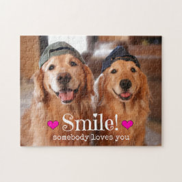 Puzzle Golden Retriever Somebody Loves You