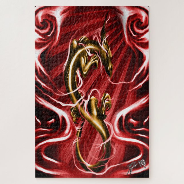 Puzzle Golden Ryu (Vertical)