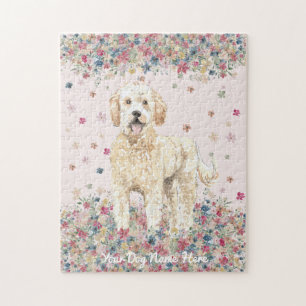 Puzzle Goldendoodle con pelo mediano