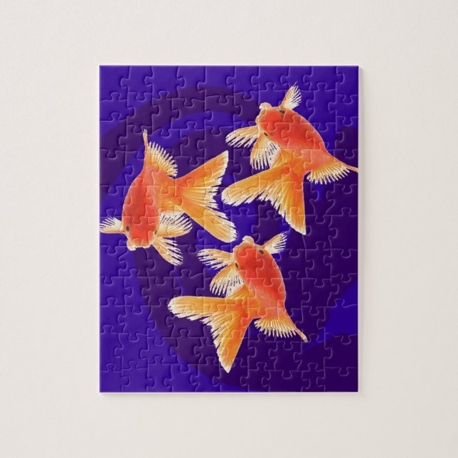 Puzzle Goldfish (Vertical)