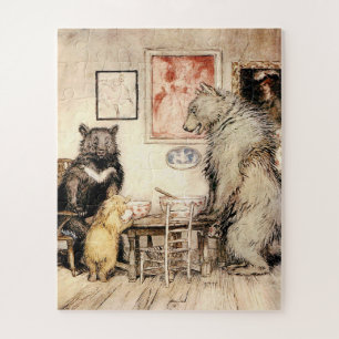 Puzzle Goldilocks and The Three Bears by Arthur Rackham