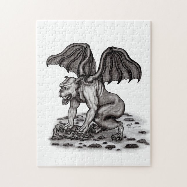 Puzzle Golem Gargoyle (Vertical)