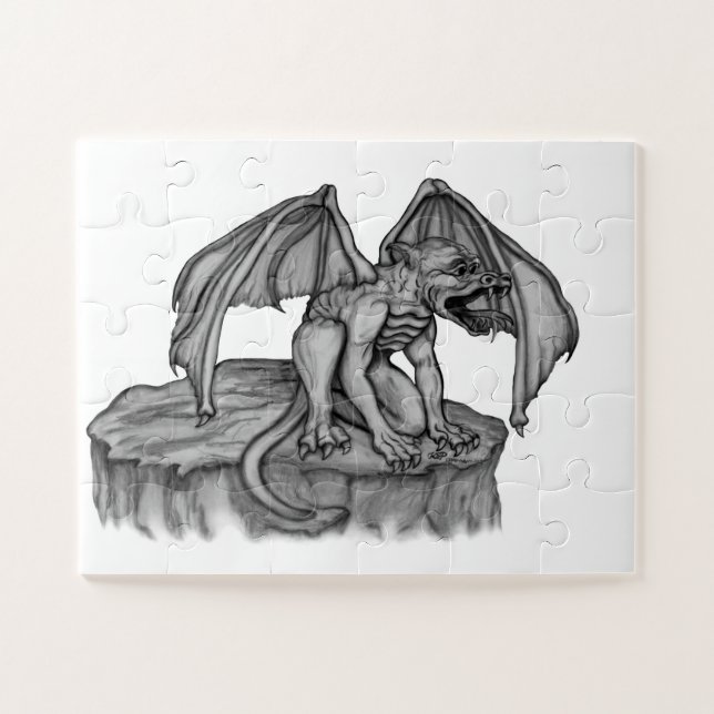 Puzzle Golem Gargoyle (Horizontal)