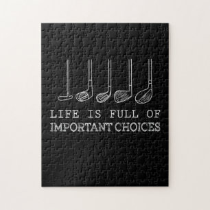 Puzzle Golf Lover  La Vida Está Llena De Opciones Import