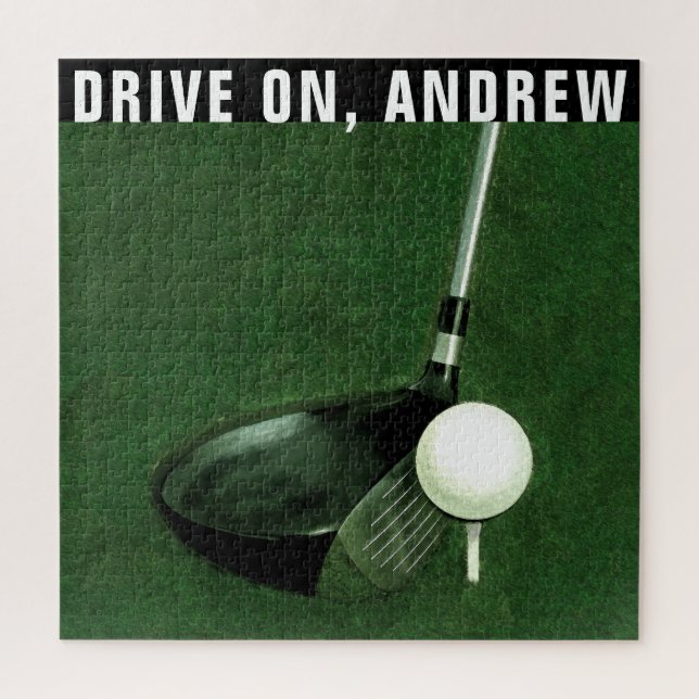 Puzzle Golf personalizado (Vertical)