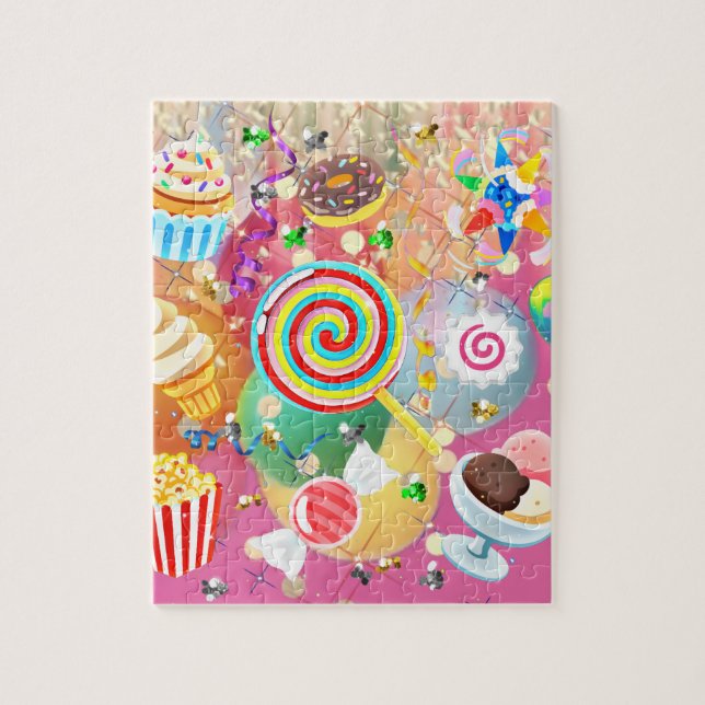 Puzzle Golosinas de Emoji (Vertical)