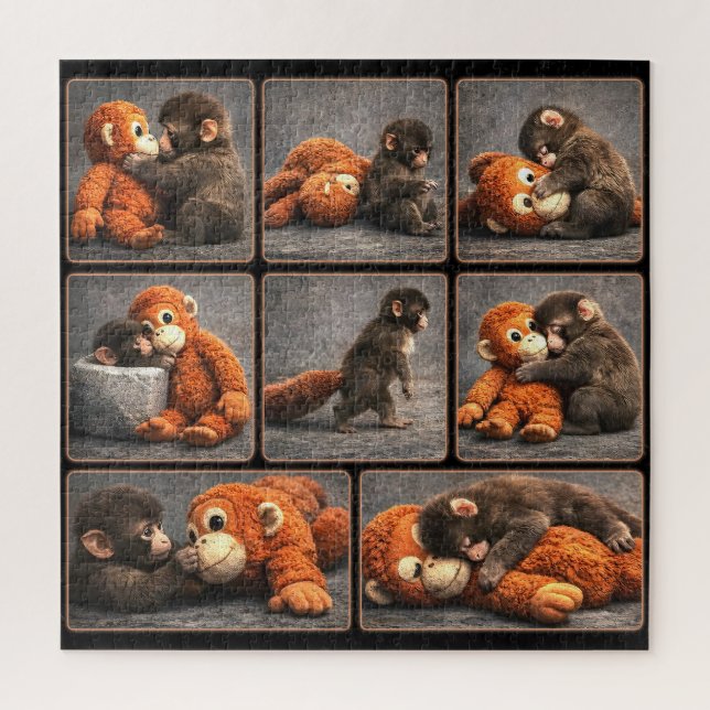 Puzzle Golpea Bebé Mono (Vertical)