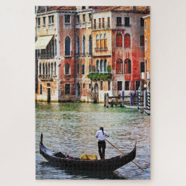 Puzzle Gondola en Gran Canal Venecia Italia Viajes