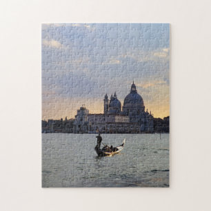 Puzzle Góndola veneciana al atardecer - Italia