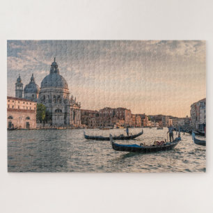 Puzzle Góndolas del Canal de Venecia Italia