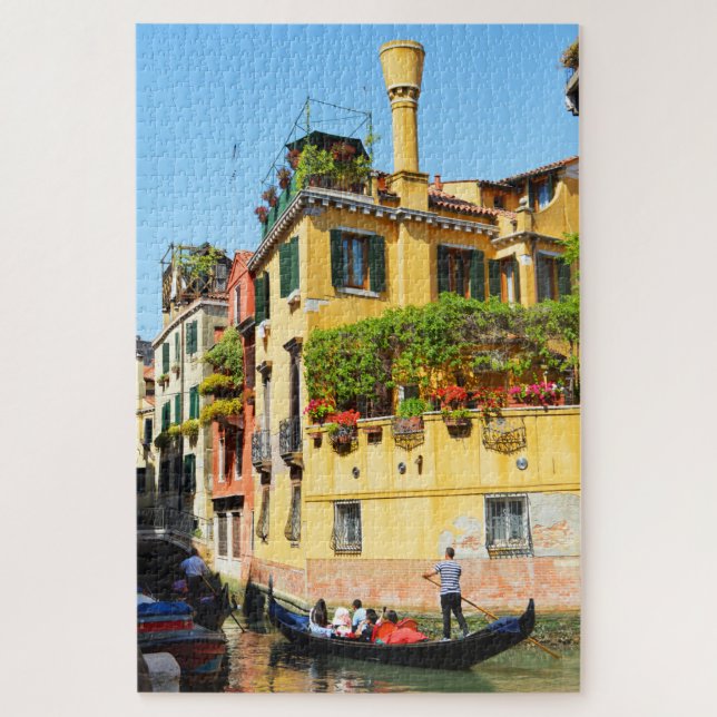 Puzzle Góndolas en Venecia (Vertical)