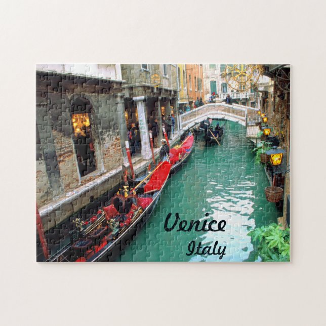 Puzzle Góndolas Venecia, Italia (Horizontal)