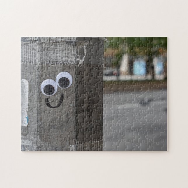 Puzzle Googogly Eyes Eyeballs New York City Photography N (Horizontal)